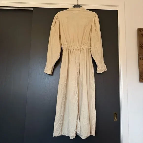 Xirena Audrey Corduroy Dress in Cream sz S - Picture 8 of 8